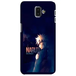 Naruto Anime Чехлы для Самсунг J6 Плюс, J6+ 2018 (J610) (AlphaPrint) (тень Наруто)