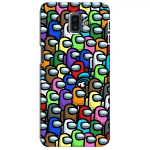 Чехол Амонг Ас для Samsung Galaxy J6 Plus, J6 Plus, J610 (AlphaPrint)
