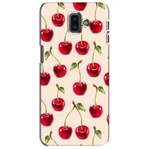 Чохли з фруктами для Samsung Galaxy J6 Plus, J6 Plus, J610 (VPrint) (Черешня)