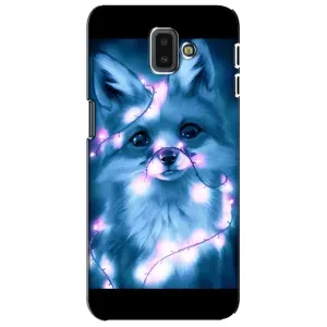 Чехлы с картинкой Лисички для Samsung Galaxy J6 Plus, J6 Plus, J610 (VPrint) (Яркая лисичка)