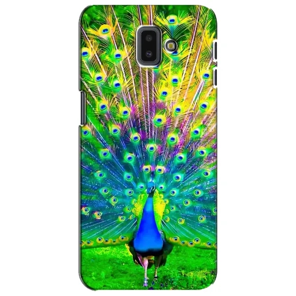 Чехол с принтом «Яркий Павлин» для Samsung Galaxy J6 Plus 2018 (J610)