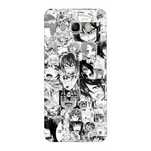 Чехлы Персонажи Аниме Наруто для Samsung Galaxy J7 2016 / J710 / J7108 (AlphaPrint) (Ahegao manga)