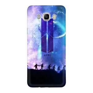 Чехлы BTS для Samsung Galaxy J7 2016 / J710 / J7108 (AlphaPrint) (Army BTS)