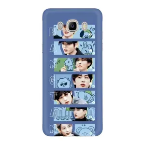 Чехлы BTS для Samsung Galaxy J7 2016 / J710 / J7108 (AlphaPrint) (Bangtan)