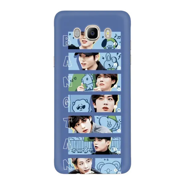 Чехол с принтом «Bangtan» для Samsung Galaxy J7 2016 (J710, J7108)