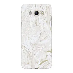Мраморний чехол на Samsung Galaxy J7 2016 / J710 / J7108 (VPrint) (Білий мрамор)