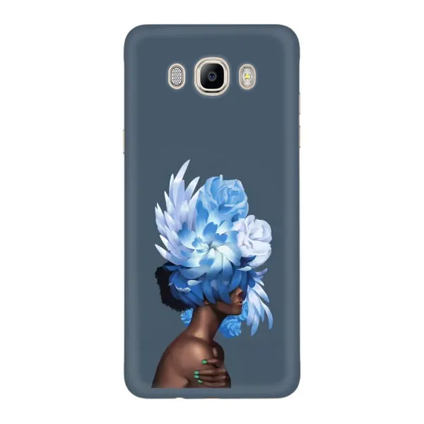 Чехол с принтом «Цветы на голове» для Samsung Galaxy J7 2016 (J710, J7108)