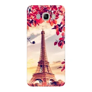Чехол Эйфелева Башня для Samsung Galaxy J7 2016 / J710 / J7108 - (AlphaPrint) (Эйфелева Башня)