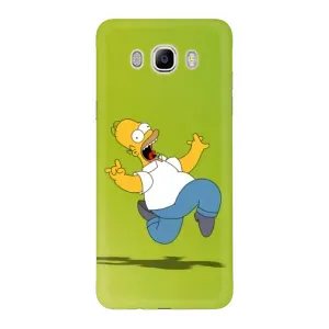 Чjхол з Сімпсонами для Samsung Galaxy J7 2016 / J710 / J7108 (VPrint) (Гомер Сімпсон)