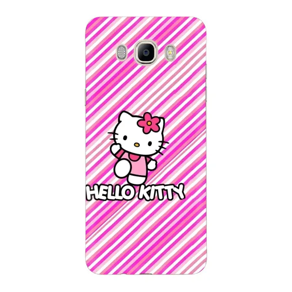 Чехол с принтом «Hello Kytty» для Samsung Galaxy J7 2016 (J710, J7108)
