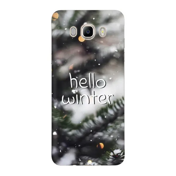Чехол с принтом «Hello winter» для Samsung Galaxy J7 2016 (J710, J7108) Чехол с принтом «Hello winter» для Samsung Galaxy J7 2016 (J710, J7108)