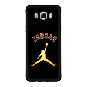 Чохли для Samsung Galaxy J7 2016 / J710 / J7108 - з картинкою JORDAN (AlphaPrint) (Jordan Gold)