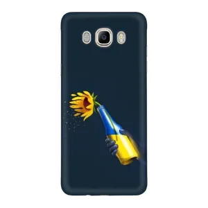 Чохол для Патріота України Samsung Galaxy J7 2016 / J710 / J7108 - (AlphaPrint) (Коктель молотова)