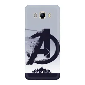Чехлы с героями Марвел Samsung Galaxy J7 2016 / J710 / J7108 (VPrint) (Команда А)