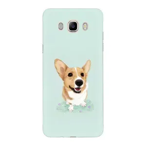Чохли з собаками для Samsung Galaxy J7 2016 / J710 / J7108 (VPrint) (Коргі)