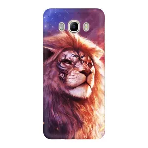 Чохол з картинкою ЛЕВ для Samsung Galaxy J7 2016 / J710 / J7108 (VPrint) (Красочний Лев)