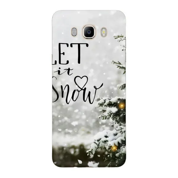 Чехол с принтом «Let it snow» для Samsung Galaxy J7 2016 (J710, J7108) Чехол с принтом «Let it snow» для Samsung Galaxy J7 2016 (J710, J7108)