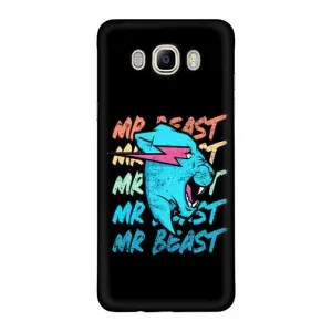 Чохол з принтом «logo Mr beast» для Samsung Galaxy J7 2016 (J710, J7108)