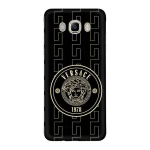 Чехлы VERSACE для Самсунг ДЖ 7 2016, ДЖ 710, ДЖ 7108 (PREMIUMPrint) (Лого Версаче)