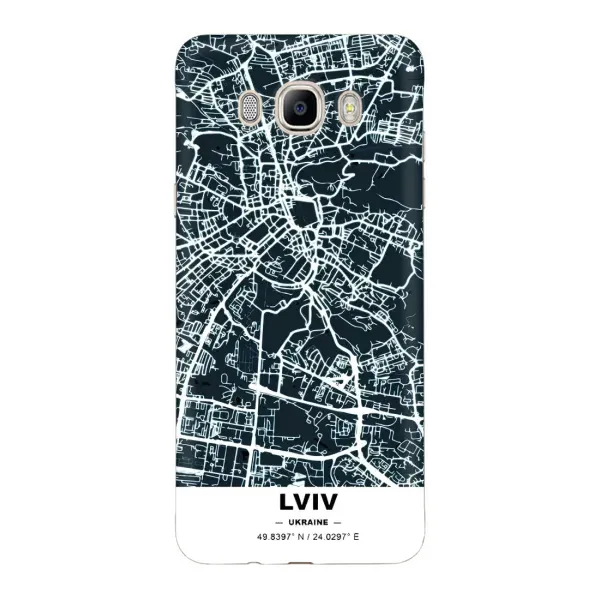 Чохол з принтом «Львів» для Samsung Galaxy J7 2016 (J710, J7108)