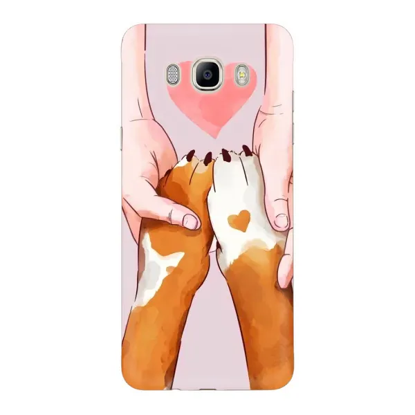 Чохол з принтом «Любовь до собак» для Samsung Galaxy J7 2016 (J710, J7108)