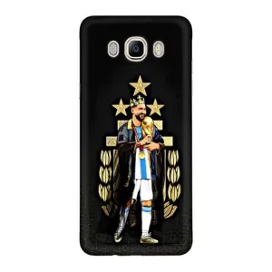 Чохли для Samsung Galaxy J7 2016 / J710 / J7108 (Leo чемпіон) (AlphaPrint) (Мессі Король)