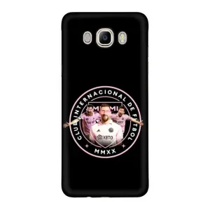 Чохли для Samsung J7 2016, J710, J7108 - Лео Мессі Маямі (Мессі в лого)