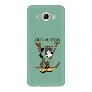 Чохли Луі Вітон для Samsung Galaxy J7 2016 / J710 / J7108 (AlphaPrint - LOUIS VUITTON) (Міккі Маус LV)