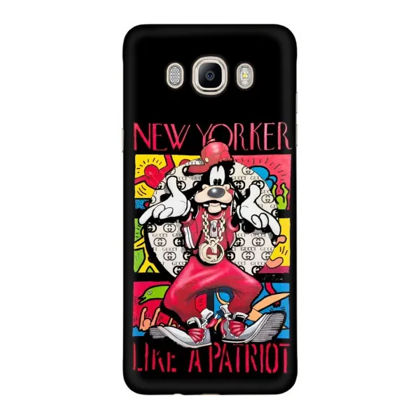 Чохол з принтом «Мультяшний Волк» для Samsung Galaxy J7 2016 (J710, J7108)