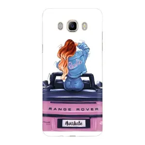 Чохол з друком для Samsung Galaxy J7 2016 / J710 / J7108 - (Мода) (AlphaPrint) (На машині)
