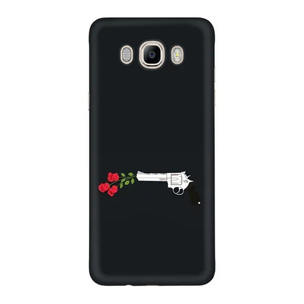 Чехол с принтом «Неожиданные цветы» для Samsung Galaxy J7 2016 (J710, J7108)