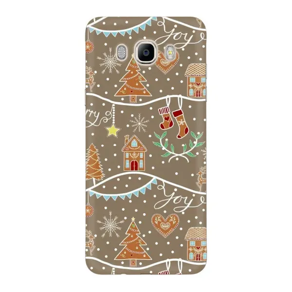 Чехол с принтом «Новогодние пряники» для Samsung Galaxy J7 2016 (J710, J7108) Чехол с принтом «Новогодние пряники» для Samsung Galaxy J7 2016 (J710, J7108)