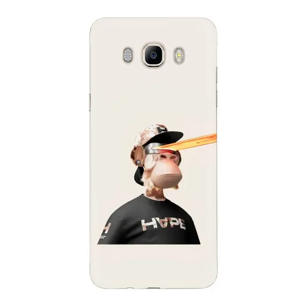 Чехол с принтом «обезьяна NFT в очках» для Samsung Galaxy J7 2016 (J710, J7108)