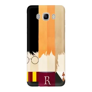Чехлы с Гарри Поттером для Samsung Galaxy J7 2016 / J710 / J7108 (AlphaPrint) (обложка Гарри Поттера)