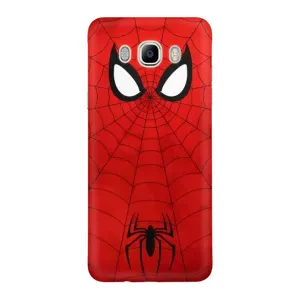 Чехол с человеком пауком для Samsung Galaxy J7 2016 / J710 / J7108 - (AlphaPrint) (Паук (Марвел))