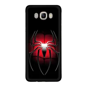 Чехол с человеком пауком для Samsung Galaxy J7 2016 / J710 / J7108 - (AlphaPrint) (Паук марвел)