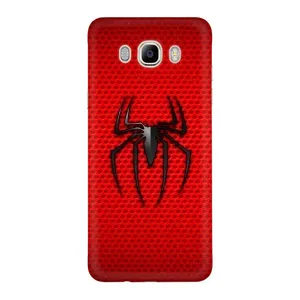 Чехол с человеком пауком для Samsung Galaxy J7 2016 / J710 / J7108 - (AlphaPrint) (Паук Марвел)