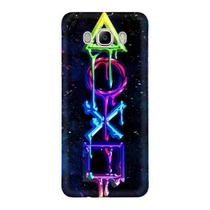 Чехлы с тематикой Киберспорт для Samsung Galaxy J7 2016 / J710 / J7108 (VPrint) (Pleystation лого)