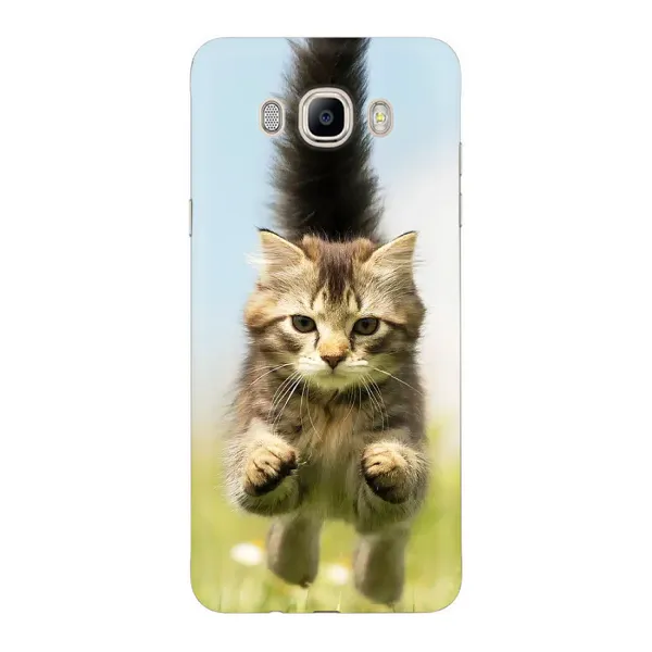 Чехол с принтом «Прыжок кота» для Samsung Galaxy J7 2016 (J710, J7108) Чехол с принтом «Прыжок кота» для Samsung Galaxy J7 2016 (J710, J7108)