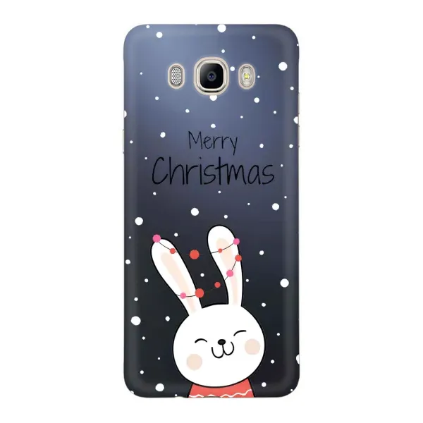 Чехол с принтом «Рождественский заяц» для Samsung Galaxy J7 2016 (J710, J7108)