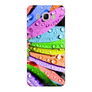 Чехлы (ART) Цветы на Samsung Galaxy J7 2016 / J710 / J7108 (VPrint) (Семицветик)