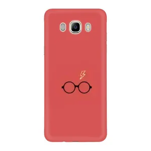 Чехлы с Гарри Поттером для Samsung Galaxy J7 2016 / J710 / J7108 (AlphaPrint) (шрам и очки)