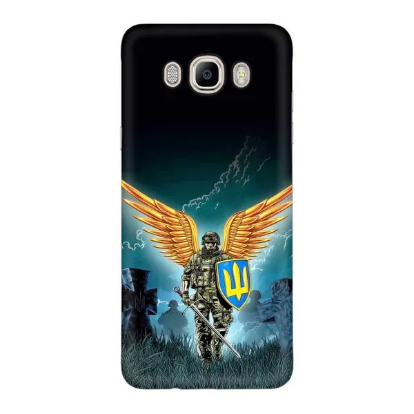 Чехол с принтом «Солдат ЗСУ» для Samsung Galaxy J7 2016 (J710, J7108)