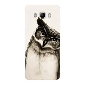 Чохол з пташками на Samsung Galaxy J7 2016 / J710 / J7108 (VPrint) (Сова)