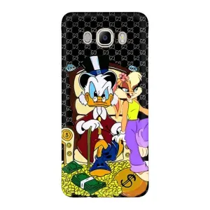 Чехлы для Samsung Galaxy J7 2016 / J710 / J7108 - Скрудж МакДак Louis Vuitton (PREMIUMPrint) (Стильная Утка)