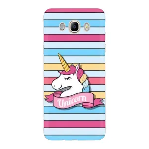 Чохол для Samsung J7 2016, J710, J7108 - (Єдинорожки - Новинки) (AlphaPrint) (Unicorn)