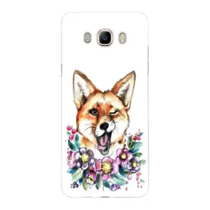 Чохли з картинкою Лисичка для Samsung Galaxy J7 2016 / J710 / J7108 (VPrint) (Весела лисичка)