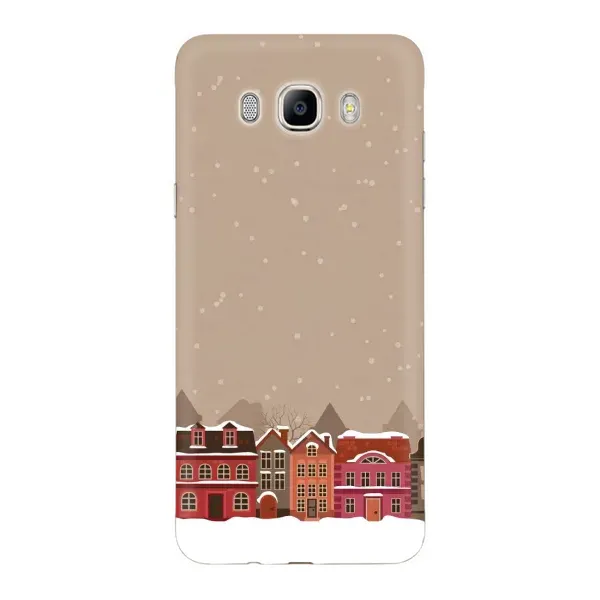 Чехол с принтом «Зимний город» для Samsung Galaxy J7 2016 (J710, J7108) Чехол с принтом «Зимний город» для Samsung Galaxy J7 2016 (J710, J7108)