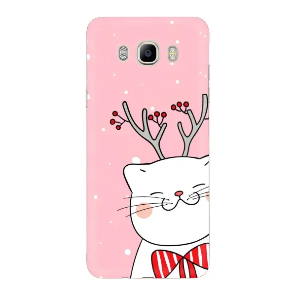 Чехол с принтом «Зимний кот» для Samsung Galaxy J7 2016 (J710, J7108)