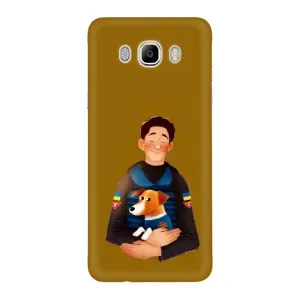 Чохли з картинкою собаки Патрон для Samsung Galaxy J7 2016 / J710 / J7108 (AlphaPrint) (ЗСУ Патрон)